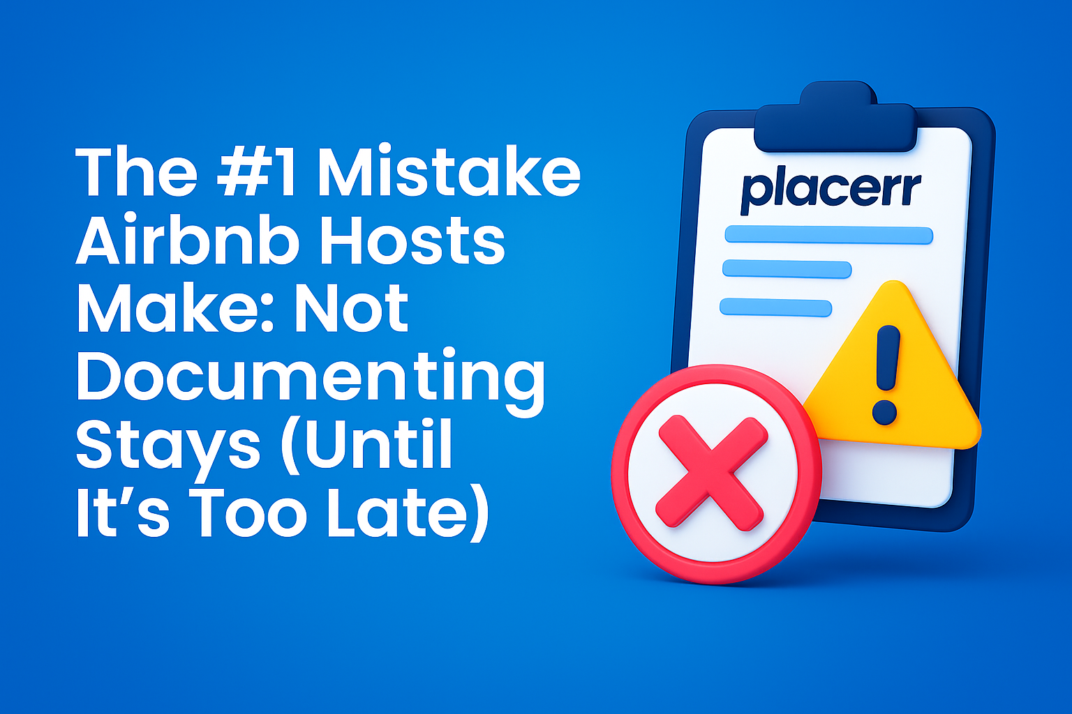 The #1 Mistake Airbnb Hosts Make: Not Documenting Stays (Until It’s Too Late)